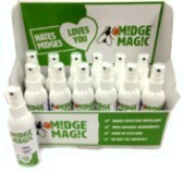  Midge Magic sprays and lotions 