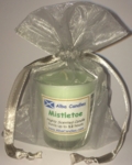  Misteletoe Alba candle in a red gift bag 